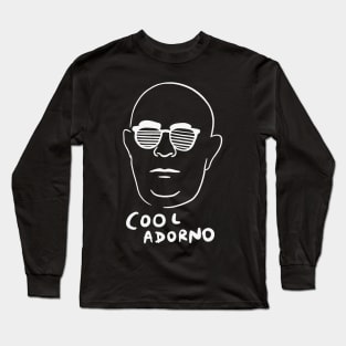 Cool Theodor Adorno Long Sleeve T-Shirt